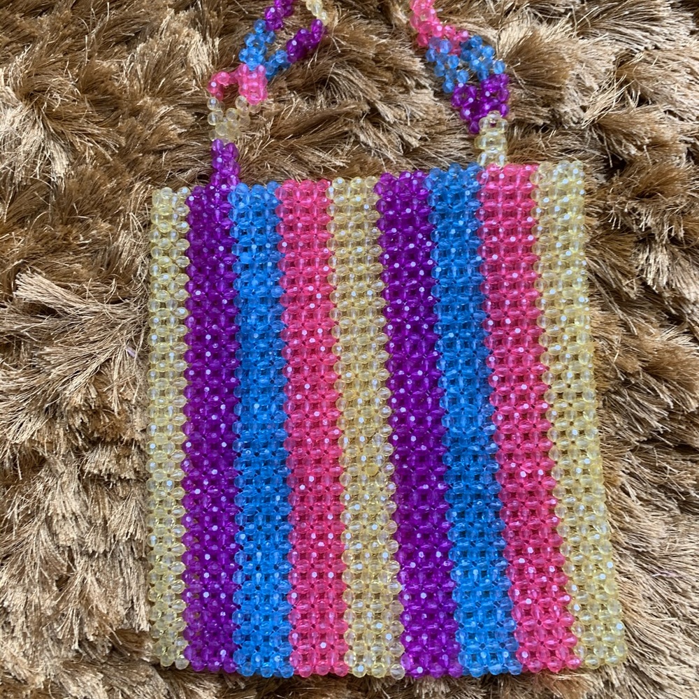 Beaded purse